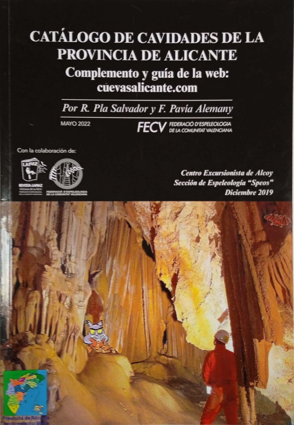 Catálogo de cavidades de la provincia de Alicante