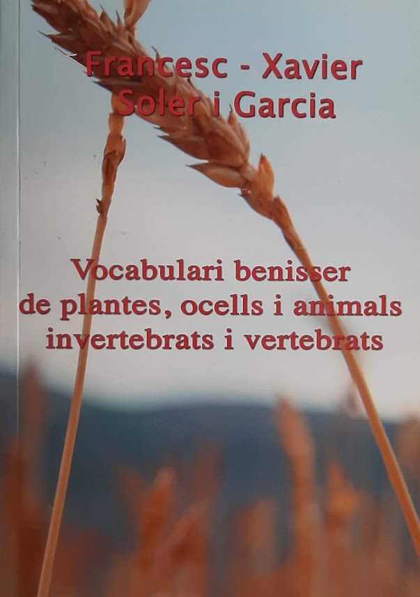 Vocabulari benisser de plantes, ocells i animals invertebrats i vertebrats