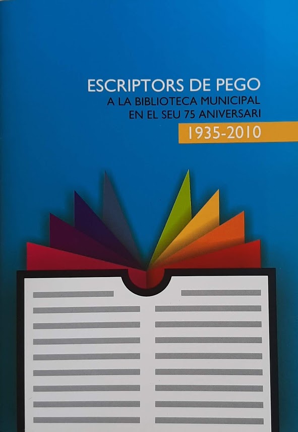 Escriptors de Pego a la biblioteca municipal en el seu 75 aniversari (1935-2010)